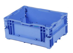 藍(lán)色可折疊周轉(zhuǎn)箱 675 373 245mm